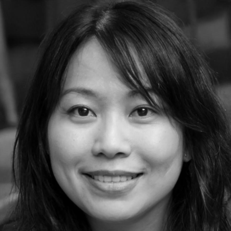 Portrait of Sarah Chen, mindfulness coach and program coordinator